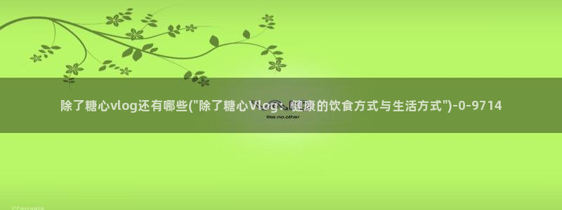 糖心vlog最新一集